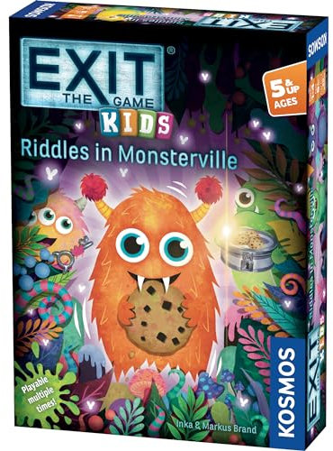 EXIT: The Game - Kids - Riddles in Monsterville | Kids Game | Puzzles | Brainsteasers | Co-op Games