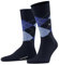 Burlington Herren Socken Edinburgh M SO Wolle gemustert 1 Paar, Blau (Marine 6120) neu - umweltfreundlich, 46-50