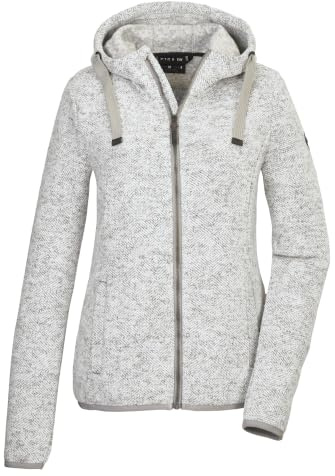 G.I.G.A. DX Damen Gw 52 Wmn Kntflc Jckt Strickfleecejacke/Fleecejacke mit Kapuze