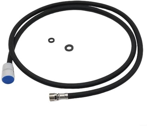 EXTRWORY Replacement Hose for Sink Kitchen Faucet with Pull Out Spray 1500mm Black Fittings for Sink Kitchen Faucet Hose Parts