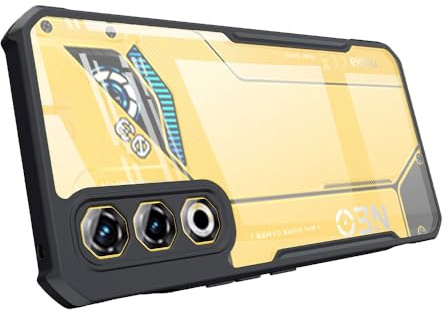 QJONSIU Hülle Kompatibel mit ZTE Nubia Neo 3 GT, [Airbag-Schutz] Transparent PC-Rückseite + Weicher TPU-Rahmen, Anti-Kratz-Schutzhülle für ZTE Nubia Neo 3 GT