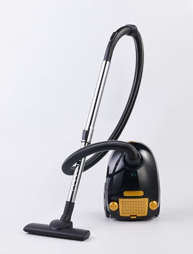ELTA Bodenstaubsauger mit Beutel – 800W ECO-Motor, besonders leise, leicht 3,5 kg, Mini-Turbobürste für Tierhaare, Teleskoprohr, Zubehör