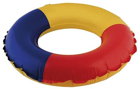 fashy großer Schwimmring, 50cm Durchmesser, in bunten Blockfarben, 8244 01 50