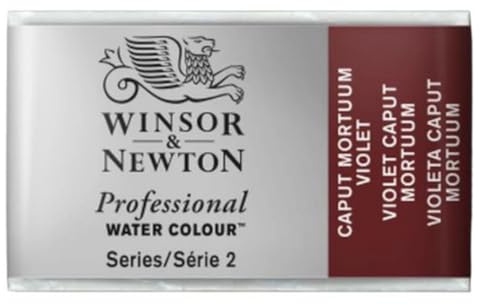 Winsor & Newton Professional Water Colour Paint Whole Pan, Caput Medium Violet