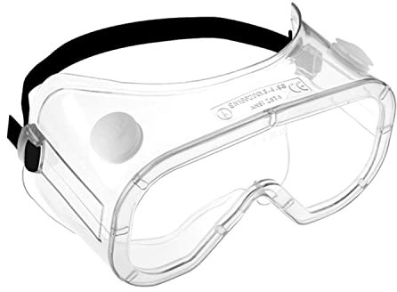JSP Lunette-masque Martcare® ventilation indirecte anti-buée (AGC021-201-300)