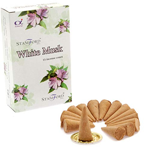 Stamford Hex Incense Cones - White Musk