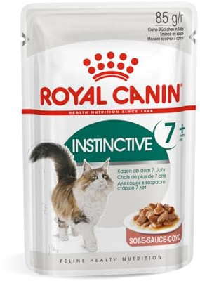 Royal Canin Instinctive 7+ Cat Food in Gravy Pouches 12 x 85g