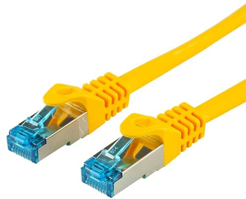 Logon SSTP Cat5e Network Cable 1m Yellow - Network Cables (1m, RJ-45, RJ-45, Yellow)