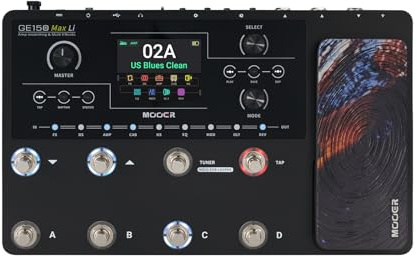 Mooer GE150 Max LI Multi Effects Pedal, w. Battery