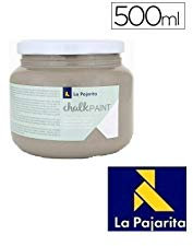 La Pajarita 105091 Pintura para Decoración y DIY, Chalk, 1, Gris (New York)
