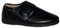 Dr Keller Mens Faux Leather Slippers Strap Closure with Outdoor Sole Black 11