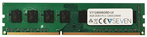 V7 V7128008GBD-LV 8GB DDR3 PC3L_12800 1600MHZ DIMM Modulo di memoria V7128008GBD-LV