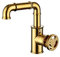 WRISCG Vintage Wasserhahn Antik Industrie Stil Copper Wasserhahn, Steampunk Creative Kunst Bronze Wasserhahn, Küche Badezimmer Hotel Waschbecken Wasserhahn,B
