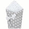 Bellochi 2in1 Baby Einschlagdecke Babyhörnchen - 100% Baumwolle Wickeldecke - 75 x 75 cm - für Kinderwagen, Babybett oder Kindersitz - Ganzjährig - ÖKO-TEX Zertifiziert - Doti Bello