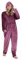 CityComfort Combinaison Pyjama Femme, Grenouillère Femme Pyjama Onesie Tout en Un en Polaire S-XL (Violet, M)