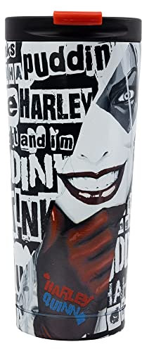 Stor Vaso Termo Cafe Acero Inoxidable 425 ML | Harley Quinn
