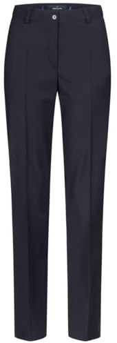 Hechter Paris Tailored Damen Business-Anzughose Modern Fit Schurwollmix