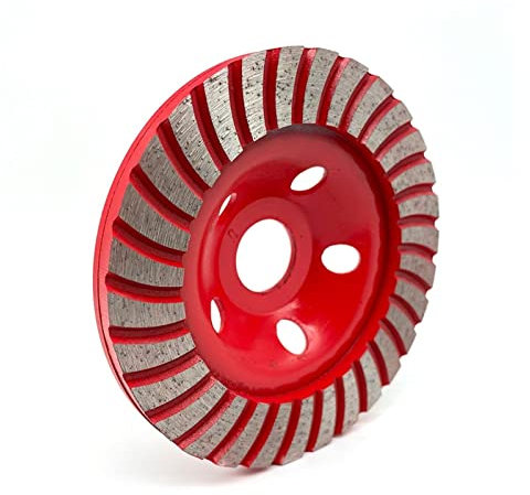 Schwerlast 3 stücke 5 '' 125mm Turbo Diamantschleifbecher Rad Segment Schleifscheibe for Winkelschleifer Marmor Granit Beton Schleifwerkzeug