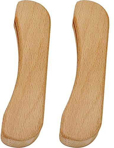 VANZACK 2st Camping Pfannengriff Topfdeckelgriff Für Kochgeschirr Topf Griff Halter Pfannengriffhülse Ärmel Topflappen Küchentopf Pfannengriff Ersatzgriff Für Pfannen Holzgriff rutschfest