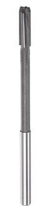 sourcing map Spannen Reibahle 4.5mm H7 C1/K30 Hartmetall Spitze Präzision Gerade Flöten Rund Schaft Drehbank Maschinen Fräser