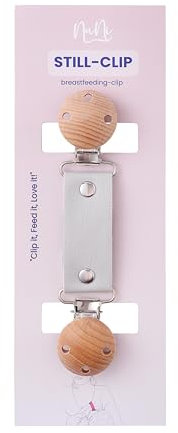 NuNi Stillclip Pullover Clip Kleidungsclip für freihändiges komfortables Stillen Sicher für Mutter und Baby