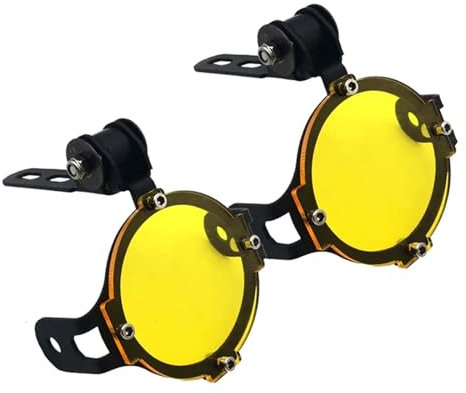 Scheinwerfer Abdeckung Motorrad-Nebelscheinwerfer, gelb, für BM&W R1200GS F800GS R1250GS F850GS F750GS ADV Adventure