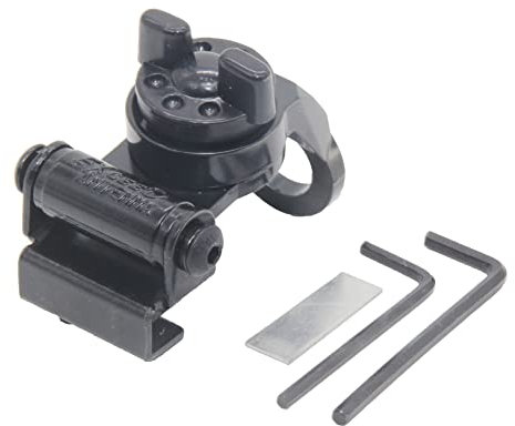 iFutniew Black EM-70 Mobile Car CB Radio Antenna Mount Bracket Base Clip Black Car Mount Bracket Base Clip