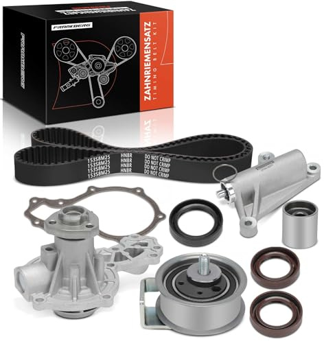 Frankberg Zahnriemenkit Zahnriemensatz Benzin TCKWP317 | Kompatibel mit P.a.s.s.a.t Variant 3B5, A6 Avant 4A5, Cabriolet 8G7, A6 4B2 4B4, A6 Avant 4B5 4B6, A4 Avant 8D5, A6 4A2