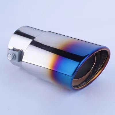 MMSXY 1 Stück Autoauspuffrohr Für KIA NIRO Modelle,Auto Universal Auspuffrohr,Autoauspuffhaube aus Edelstahl,Automodifikationen Styling Zubehör