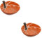 MAGICLULU 2 Piezas De Plato De Desayuno De Calabaza De Halloween Vajilla De Cerámica Artesanía Delicada