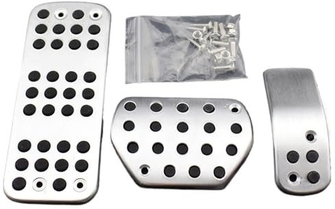 NLNGZKZFNF Accessoires Repose-pieds de frein for gaz Couvercle modifié for pédale Convient for PEUGEOT 207 301 307 208 2008 308 408 Convient for CITROEN C3 C4/DS 3 4 6 DS3 DS4 DS6 Pédales de voiture(A