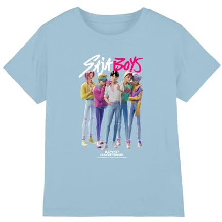 Kpop Demon Hunters Unisex Kids Kpop Demon Hunters - Saja Boys Boy Band Kids T Shirt T-Shirt