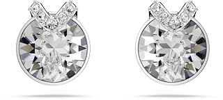 Swarovski Bella Kollektion Ohrstecker, Rundschliff, Pavé