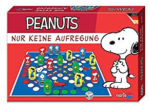 noris 606011317 - Peanuts-Snoopy Mania, Kinderspiel