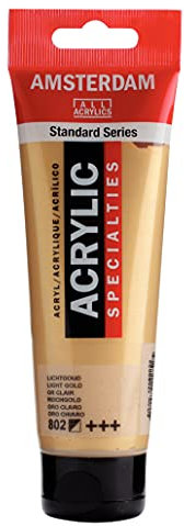 Amsterdam Standard Series Acrylfarbe Tube 120 ml Reichgold 802 (17098022)