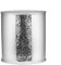 Popular Bath Sinatra Silver, Resin, WASTE BASKET
