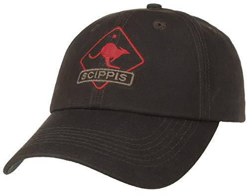 SCIPPIS, OilskinCap, braun, One Size