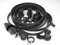 IKu ® Bausatz Illu Lichterkette 20 Meter 20 Fassungen - Stecker - Endstück - schwarzes Kabel