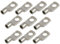 10 x Pack 35mm2 x 8mm 35mm x M8 Battery Winch Crimp Terminal fits 2 AWG Wire Cable Leads