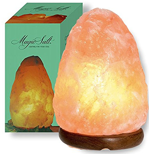 MAGIC SALT LIGHTING FOR YOUR SOUL Lampe de sel de l'Himalaya (2 Kg.)