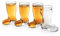 Final Touch GG5004 Das Boot Set Of 4 SHOT GLASSES Novelty In Gift Box