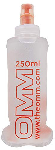 OMM Ultra Flexi Flask 250ml with Bite Valve - Clear