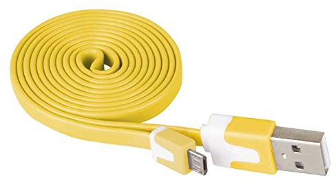 EMOS USB-Kabel 2.0 A-Stecker - Mini B-Stecker/ 1 M/abgeschirmt/für Datenübertragung geeignet/als Ladekabel, Anschlusskabel verwendbar