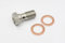 Autobahn88 Boulon Banjo Frein Inox AN3 3/8 - 24UNF L=25mm