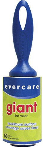 Evercare Giant Lint Roller, Extra Large Sheets Refill - 60 sheet by Evercare