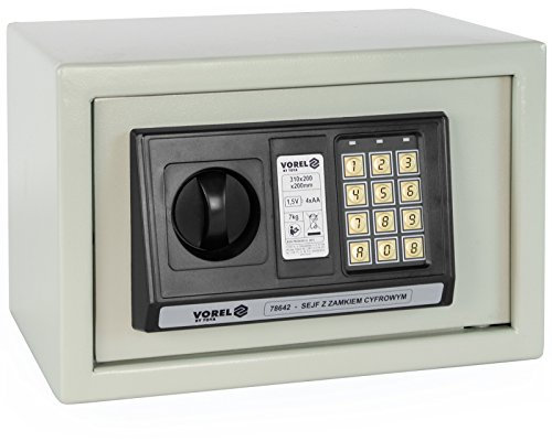 Yato 78642 – Safe mit Digital-Lock, 31 x 20 x 20 cm