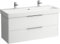 Laufen Pro S wastafel 2 kraangaten 120x46cm wit