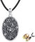 CUOKA MIRACLE Medaillon Kette 925 Sterling Silber Schmetterling Foto Medaillon Kette Amulett zum öffnen für Bilder Oxidiert Schmetterling Schmuck Geschenk Valentinstag für Damen Mutter Tochter