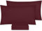 Utopia Bedding - Kissenbezug 50x75 4er Set - Kopfkissenbezug 50x75 aus 100% gebürsteter Mikrofaser mit Umschlagverschluss - Falten-, verblassen- und schmutzabweisende Kissenbezüge 50x75 - Burgunderrot
