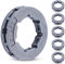 Adefol 6 Pezzi Pignone 7 Denti .325'' Passo per STIHL 017 023 025 026 028 MS 260, Husqvarna 550 XP 445 450 51 55 e Altri Modelli Motosega, Ring Pignone 325 Ruota Dentata del Cerchione